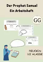 Vorschau - Arbeitsblätter - Der Prophet Samuel - Arbeitsheft - Religion - Deckblatt