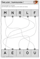 Vorschau - Arbeitsblätter - Laute verbinden - Lesen lernen - Seite 3