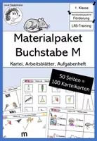 Vorschau - Arbeitsblätter - Mega-Materialpaket zum Buchstaben M - Deckblatt