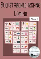 Vorschau - Spiele - Buchstaben Domino - Alle Buchstaben / (An)Laute - Deckblatt