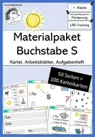 Vorschau - Arbeitsblätter - Mega-Materialpaket zum Buchstaben S - Deckblatt