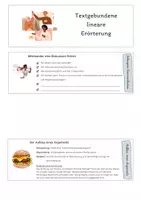 Vorschau - Merkblätter - Fächer_TextgebundeneErörterung - Deckblatt