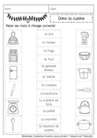Aperçu - Feuilles d'exercices - Kit pédagogique: Vocabulaire (Growing Bundle) - Page 2