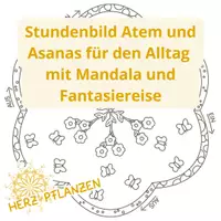 Vorschau - Stundenentwürfe - Kinderyoga-Stundenbild: Alltagsübungen - Deckblatt