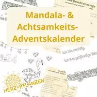 Vorschau - Anderer Materialtyp - Mandala- & Achtsamkeits-Adventskalender - Deckblatt