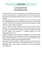 Vorschau - Arbeitsblätter - Materialpaket Kläranlage | Lesetext + Fragen - Suchsel - Lückentext - (inkl. Lösungen) - Seite 2