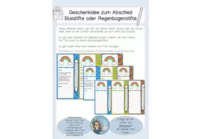 Vorschau - Anderer Materialtyp - Geschenk Stifte - Abschied „silvester #silvesterknaller24 - Deckblatt
