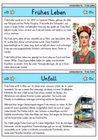 Vorschau - Bildkarten - Frida Kahlo - Wissenskartei - Berühmte Persönlichkeiten - Seite 1