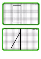 Vista previa - Hojas de trabajo - Tarjetas simetrías - página 2