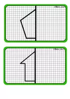Vista previa - Hojas de trabajo - Tarjetas simetrías - página 3