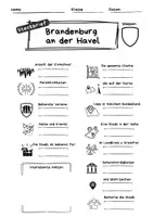 Vorschau - Arbeitsblätter - Steckbrief Brandenburg an der Havel, Stadt Deutschland - Seite 1