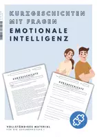 Vorschau - Arbeitsblätter - Arbeitsblätter mit Kurzgeschichten zum Thema Emotionale Intelligenz - Deckblatt