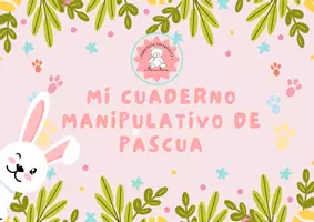 Vista previa - Manualidades / Dibujos para colorear - CUADERNO MANIPULATIVO TIPO TEACCH PASCUA DE RESURRECIÓN - Portada