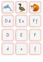 Vorschau - Spiele - "Finde die Paare" zu den Buchstaben - Seite 3