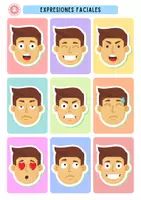 Vista previa - Tarjetas / Manipulativos - JUEGO DE CHARADAS IMITACIÓN EMOCIONES - página 2