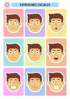 Vista previa - Tarjetas / Manipulativos - JUEGO DE CHARADAS IMITACIÓN EMOCIONES - página 3