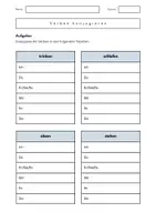 Vorschau - Arbeitsblätter - DaZ/DaF Arbeitsblätter // Verben konjugieren II - Seite 2