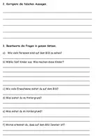 Vorschau - Arbeitsblätter - Bildbeschreibung "Ein Sommertag am See" dreifach differenziert - DaZ / DaF / Deutsch - Seite 2