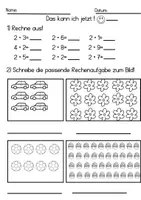 Vorschau - Arbeitsblätter - Einmaleins Test Übungen zweite Klasse - Seite 2