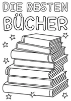 Vorschau - Arbeitsblätter - Meine Lieblingsbücher - Steckbrief Reflexion Lesen - Ideen für den Schulstart - Seite 3