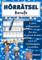 Vorschau - Arbeitsblätter - AnybookPro Material: Hörrätsel Berufe - Deckblatt