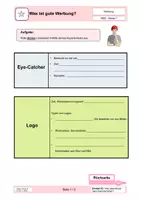 Vorschau - Arbeitsblätter - Was macht gute Werbung aus? - Arbeitsblatt - Deckblatt