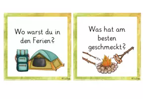 Vorschau - Aufgabenkarten - Erzählwürfel Pfingstferien - Seite 3