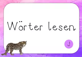 Vorschau - Interaktives Material - Wörter lesen interaktiv - Buchstabe J - Seite 3