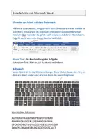 Vorschau - Arbeitsblätter - Das Schreibprogramm Word kennenlernen - Seite 3