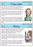 Vorschau - Bildkarten - Hillary Clinton - Wissenskartei - Berühmte Persönlichkeiten - Seite 1