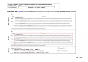 Vorschau - Unterrichtsreihen - Webseiten erstellen mit HTML-Code - Seite 3