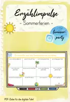 Vorschau - Spiele - Deutschmaterialien: Sommer (Kl. 4) - Seite 1