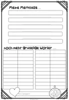 Vorschau - Stundenentwürfe - HALLOWEEN - Materialpaket (Deutsch/DAF/DAZ) - Seite 3