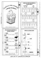 Vista previa - Unidades / Secuencias / Situaciones de Aprendizaje - ¡Mini cuadernillos de estimulación de la lectoescritura! - página 3