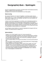 Vorschau - Arbeitsblätter - Das GEO-QUIZ – Geographische Grundlagen | Erdkunde Sekundarstufe I Klasse 5-10 | 320 Quizfragen, Weltraum, Kontinente, Europa, Deutschland, Bundesländer, Lösungen - Seite 3