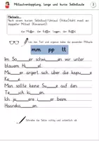 Vorschau - Arbeitsblätter - Mitlautverdopplung / Doppelkonsonanten: Stationenlernen (Rechtschreibung) - Deutsch - Kl. 3/4 - Seite 3