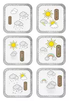 Vorschau - Spiele - Finde den Zwilling - Thema Wetter - Seite 3