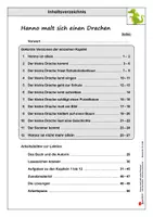 Vorschau - Arbeitsblätter - Hanno malt sich einen Drachen Literaturseiten Inklusionsmaterial | Lektürebegleitung, Lesekompetenz, Fördermaterial, Differenzierung | Deutsch Grundschule Förderschule Klasse 2-4 Lösungen - Seite 2