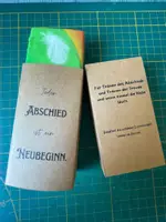 Vorschau - Mal- und Bastelvorlagen - Abschiedsgeschenk für Schüler:innen: Taschentücher mit Herz - Seite 1