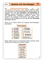 Vorschau - Arbeitsblätter - Arbeitsheft - rechtliche Bestimmungen Kinderarbeit - Seite 3