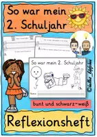 Vorschau - Stundenentwürfe - Rückblick 2. Schuljahr: Meine Zeit in der 2. Klasse Reflexionsheft - Deckblatt