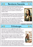 Vorschau - Bildkarten - Leonardo da Vinci - Wissenskartei - Berühmte Persönlichkeiten - Seite 2