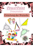 Vorschau - Fördermaterial/Inklusion - Einteilung der Dreiecke nach Seiten und Winkel - Deckblatt
