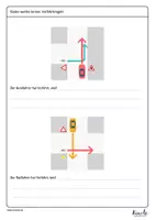 Vorschau - Arbeitsblätter - Wer hat Vorfahrt? – Vorfahrtsregeln beschreiben + begründen - Seite 3