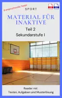 Vorschau - Arbeitsblätter - Material für Inaktive im Sportunterricht - Teil 2- Sekundarstufe 1 - Deckblatt