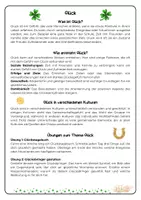 Vorschau - Arbeitsblätter - Sachtext: Was ist Glück? Klasse 5/6/7/8 - Seite 2