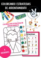 Vista previa - Manualidades / Dibujos para colorear - 4 Estrategias de Autorregulación Emocional l Cuaderno Creativo (6-10 años) - página 1