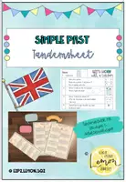 Vorschau - Arbeitsblätter - Simple Past - Tandemsheet - Deckblatt