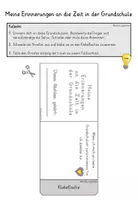 Vorschau - Stundenentwürfe - Erinnerungen Grundschulzeit & Wünsche Zukunft - Faltheft - Seite 2