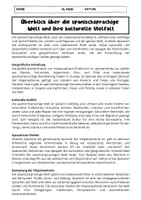 Vorschau - Arbeitsblätter - Spanischsprachige Welt: Kulturelle Vielfalt und Bedeutung - Seite 1